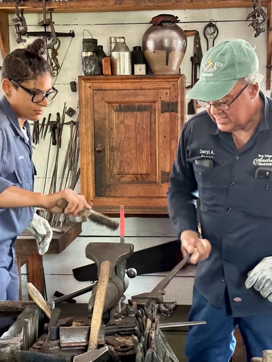 Colonial Williamsburg: Master Blacksmith Darryl Reeves